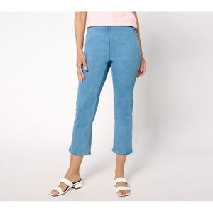 Gloria Vanderbilt Women's Plus Sz Pants 20 Denim & Co. Signature Blue A649272